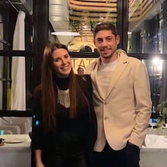 La novia de Fede Valverde celebra el gol con un embarazo sorpresa de seis meses