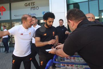 Liverpool arrived at Málaga airport on Wednesday afternoon. Klopp's players will prepare for the Champions League final in Marbella.