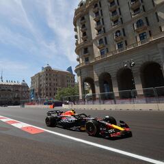 Checo Pérez sobre el sprint shootout: “Fue rápido y furioso”