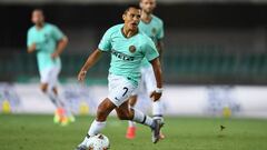 Con Alexis de titular, Inter iguala con el Hellas Verona