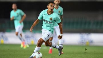 Con Alexis de titular, Inter iguala con el Hellas Verona