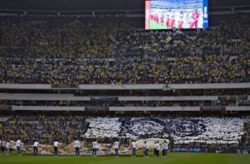 La afición americanista en las gradas