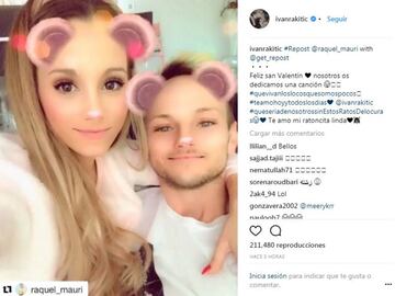 Redes Sociales: los deportistas en San Valentín