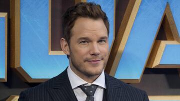 Chris Pratt en la presentaci&oacute;n de Guardianes de la Galaxia 2