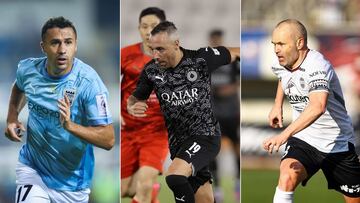 Los futbolistas espa?oles de la Champions asi¨¢tica