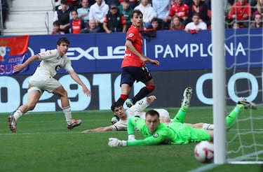 El delantero de Osasuna suma y sigue. El goleador croata es decisivo para el equipo de El Sadar.