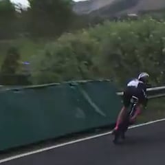 El drama hecho caída: iba a ganar el oro mundial y sufrió este terrorífico percance