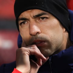 Luis Suárez: "Ahora juego
menos de lo que espero..."