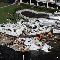 Los daños que provocó el huracán Ian: casas y edificios destruidos e imágenes impactantes