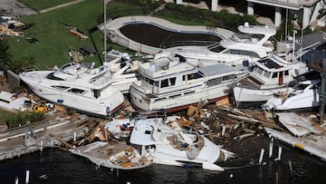 El huracán Ian se disipó; sin embargo, estos fueron los daños que provocó tras su paso por el sureste de USA:  casas y carreteras destruidas y más imágenes.