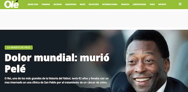 “Pelé fue mejor que Messi, Maradona y Ronaldo juntos”