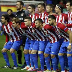 Uno por uno del Atlético: mandó Tiago y golazo de Gameiro
