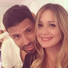 EL Kun Agüero llama “traidora” a su ex en la celebración de título del City
