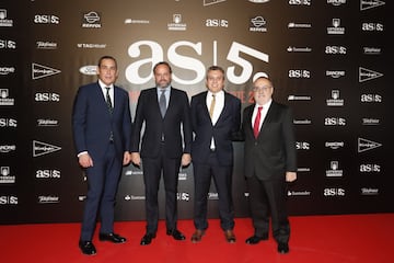 Manuel Mirat, Juan Cantón, Carlos Bosch (Director Medios Danone) and Alfredo Relaño.