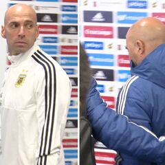 El 6-1 escoció en el vestuario argentino: así de 'tocados' salieron Higuaín y Sampaoli