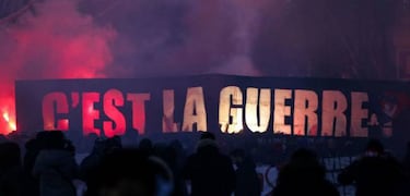 El PSG mete ultras en su vdeo de motivacin ante el Madrid