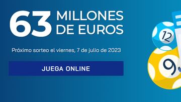 Euromillones: comprobar los resultados del sorteo de hoy, viernes 7 de julio