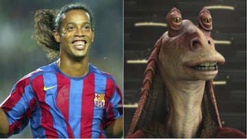 Separados al nacer, comparten irreverencia y la sonrisa imborrable de sus rostros. Ronaldinho fue el personaje más alegre del mundo fútbol, pero, al contrario de su gemelo, nunca rehuyó del sol, aunque por un tiempo también vivió metido en el agua. 