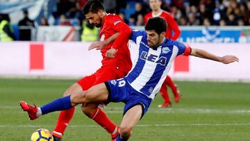 Manu Garc&iacute;a con el Alav&eacute;s. 