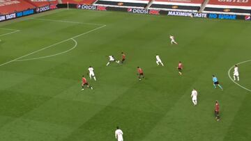 Sale en el 63' y hace esto... ¿y si este sí es el año de Rashford?