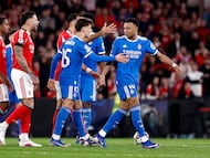 17/02/26 PARTIDO REPESCA DIECISEISAVOS CHAMPIONS
BENFICA - REAL MADRID
OTAMENDI KYLIAN MBAPPE