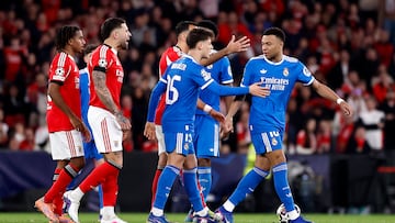 17/02/26 PARTIDO REPESCA DIECISEISAVOS CHAMPIONS
BENFICA - REAL MADRID
OTAMENDI KYLIAN MBAPPE