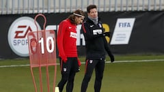 Filipe Luis: "Simeone finds it hard to be chummy with his players"