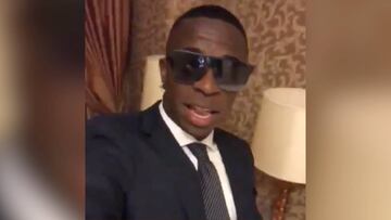 Vinicius: Real Madrid youngster 'sings' in Instagram Stories post