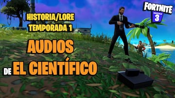 Audios de El Científico en Fortnite: todas sus ubicaciones