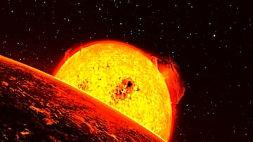 Así será el fin de la Tierra cuando el Sol multiplique su tamaño por 100