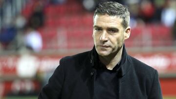 Carrión, en un partido del Numancia.