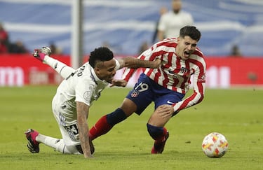 1x1 del Real Madrid en el derbi: villano Mendy; héroe Rodrygo