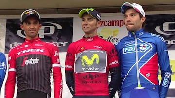 Valverde gana la Vuelta a Andalucía, Urán termina 8vo