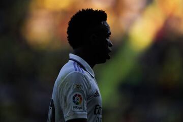 Vinicius, durante el partido de Liga frente al Villarreal.