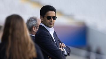 15/04/24 PREVIA CHAMPIONS LEAGUE CUARTOS VUELTA ESTADIO MONTJUIC
BARCELONA - PSG PARIS SAINT GERMAIN ENTRENAMIENTO
NASSER AL KHELAIFI