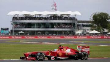 ESPERANZA. Alonso tiene buenos resultados en Inglaterra.