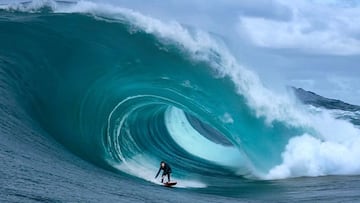 Un surfista en The Right