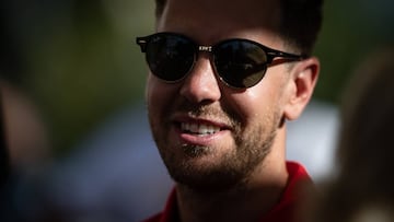 Sebastian Vettel, en Abu Dhabi.