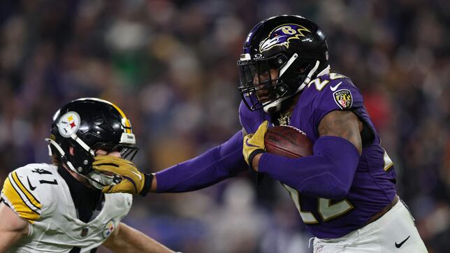 Derrick Henry y los Ravens arrollan a los Steelers en la Wild Card Round