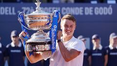 Rune derrota a Alcaraz en la final del Conde de Godó