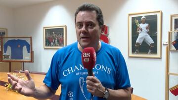 "Cholo... ¿y si los dejamos a nueve puntos tras el derbi?"