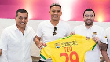 Teófilo Gutiérrez es nuevo jugador de Real Cartagena.