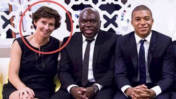 c, en un acto junto a Wilfried y Kylian Mbappé.