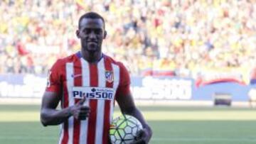 Jackson Martínez, presentado en el Vicente Calderón.