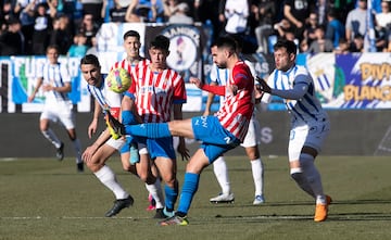 LEGANES SPORTING PABLO INSUA JOSE ARNAIZ JUAN MUÑOZ BUTARQUE