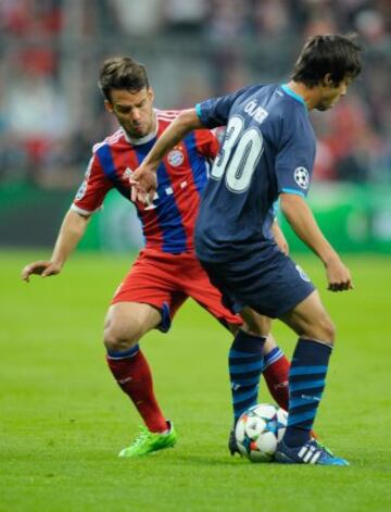Juan Bernat y Oliver Torres.
