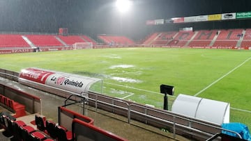 Oficial: aplazado por lluvia el Mirandés-Zaragoza