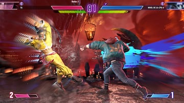 Capturas de pantalla de Street Fighter 6 en Switch 2