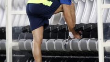 Xavi, obligado a parar otra vez