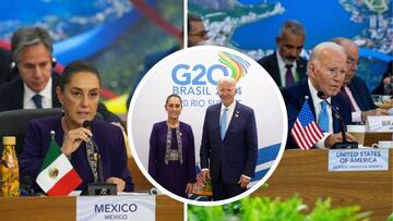 Los relevantes temas que discutieron Sheinbaum y Biden en reunión histórica en el G20